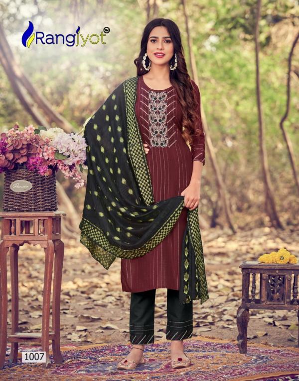 Rangjyot Sakshi Cotton Reaymade Designer Collection